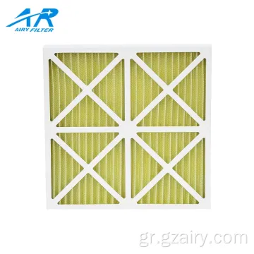 F8 χαρτόνι πλαισίου Foldaway Pleat Havc Air Filter